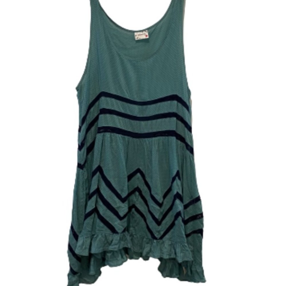 Blue Loose Free People Dress